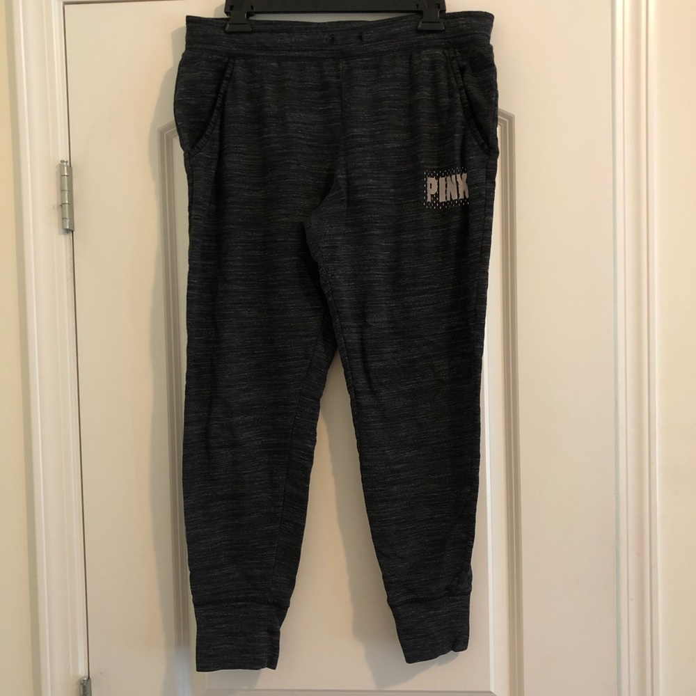 Charcoal Heathered Joggers Victoria Secret PINK